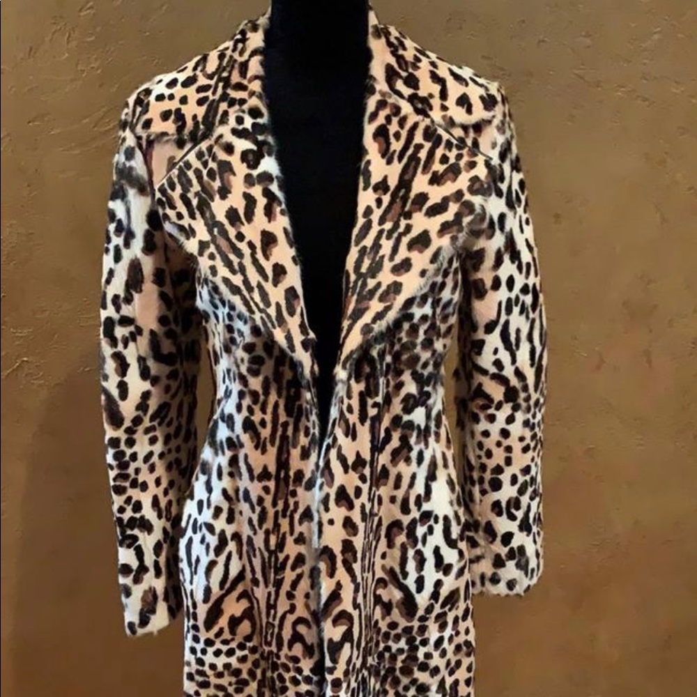 Leopard Print Jacket…Real Fur